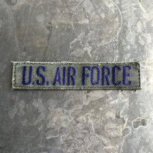 U.S. AIR FORCE embroidered tape patch - vintage